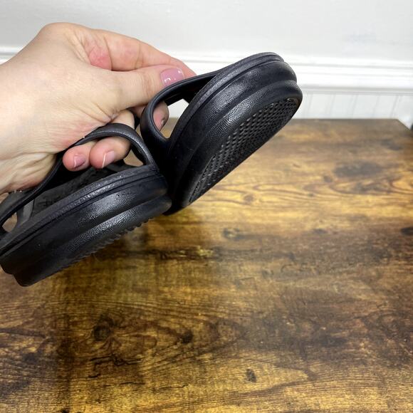 Skechers Size 11 Sandals Arch Fit Foamies Ascend Sweet Pea Slip On Adjustable - Picture 11 of 15